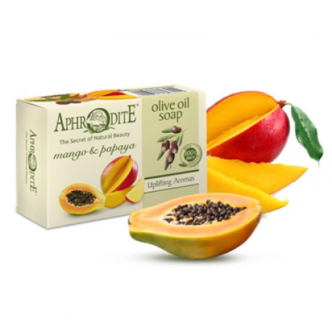 Оливковое мыло с манго и папайей Aphrodite