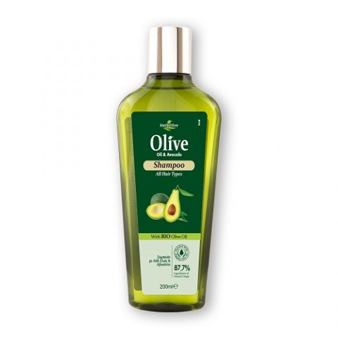 Herbolive Шампунь с авокадо и оливой для всех типов волос