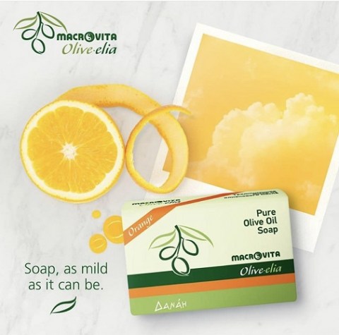 Оливковое мыло Апельсин Olivelia