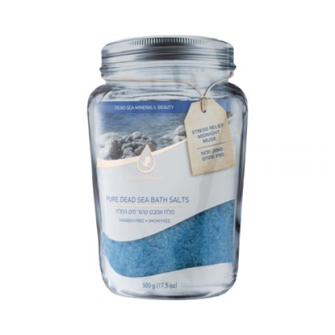 Натуральная соль мертвого моря для ванны - антистресс с МУСКУСОМ