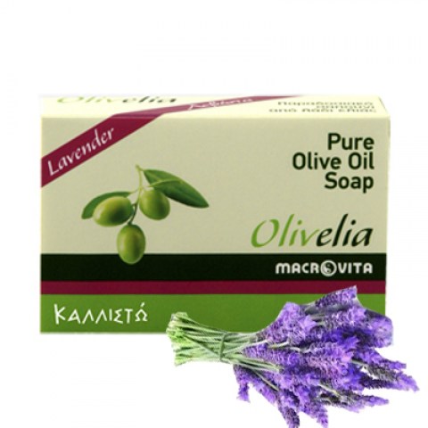 Оливковое мыло Лаванда Olivelia