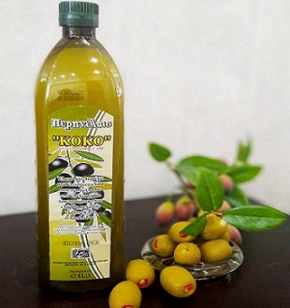 Рафинированное оливковое масло для жарки «КОКО» Греция 1л
